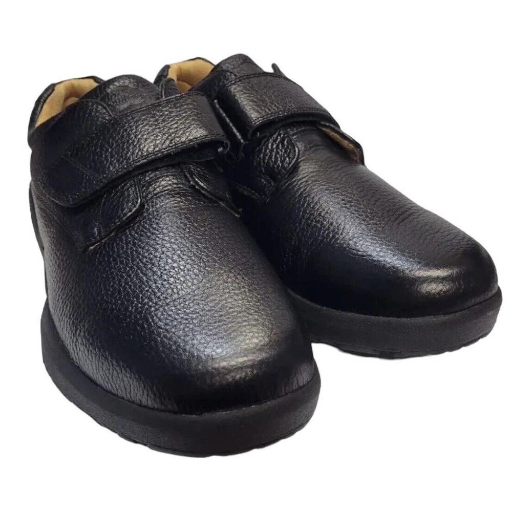 Dr Comfort Diabetic Shoes‎ William Black Leather Casual 6310 Men's Size 10M